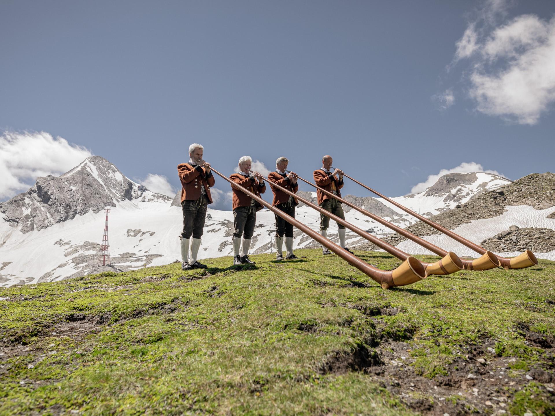Kitzsteinhorn Gipfel Klänge
