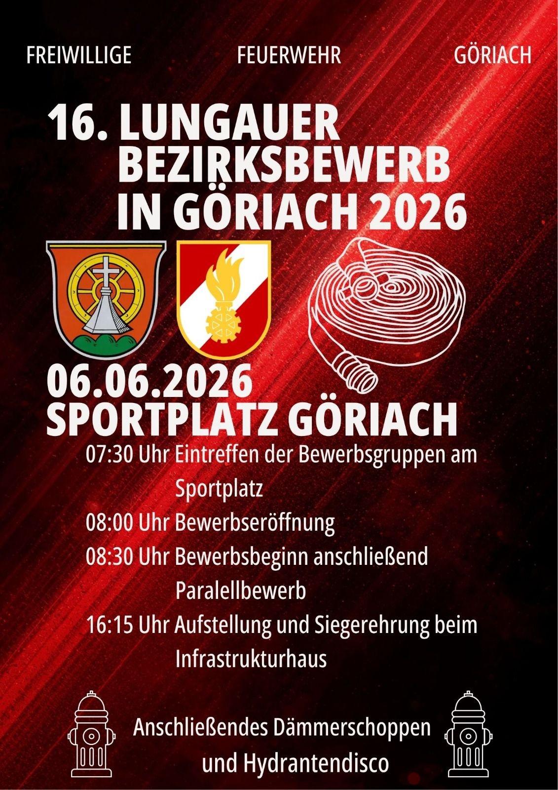 Bezirksbewerb der Freiwilligen Feuerwehr Göriach