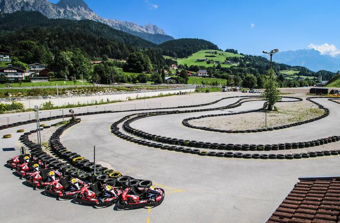 Freiluft Go Kartbahn
