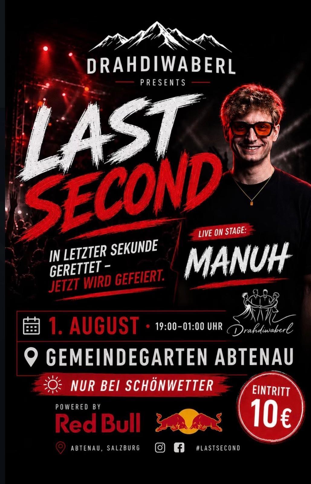 „Last Second“ – Party im Gemeindegarten