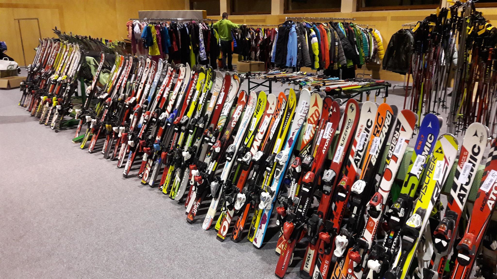 Tauschmarkt für Wintersportartikel