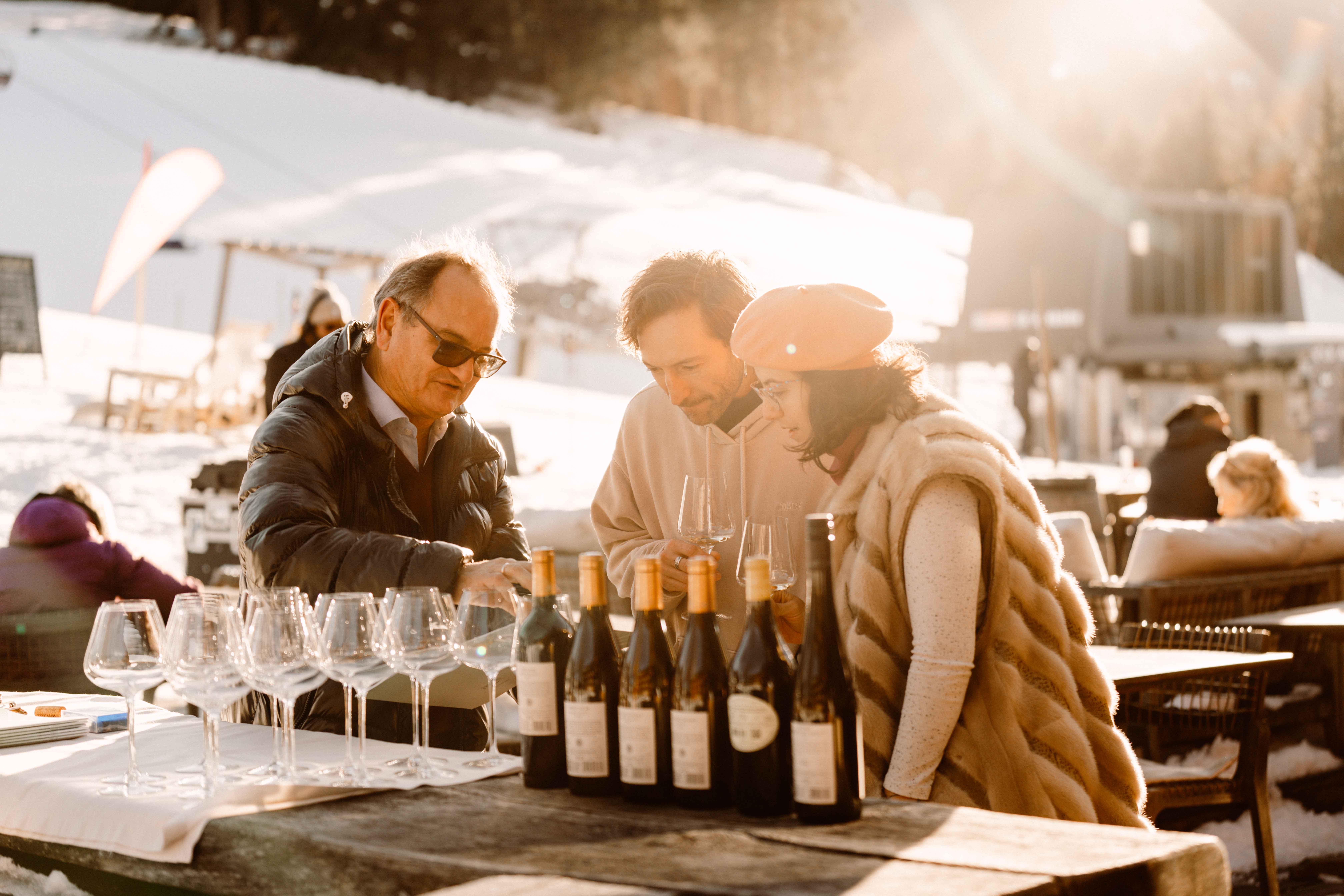 Winzer auf der Forsthofalm – Weingut Gross
