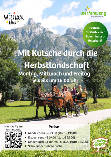Bauernherbst Pferdekutschenfahrt