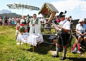 Almmesse der Stoaberger Lofer