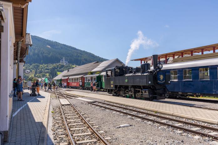 Murtalbahn Dampfbummelzug