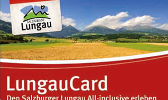 The LungauCard showcases a picturesque landscape with mountains and meadows. Ideal for an all-inclusive stay in the Salzburger Lungau.