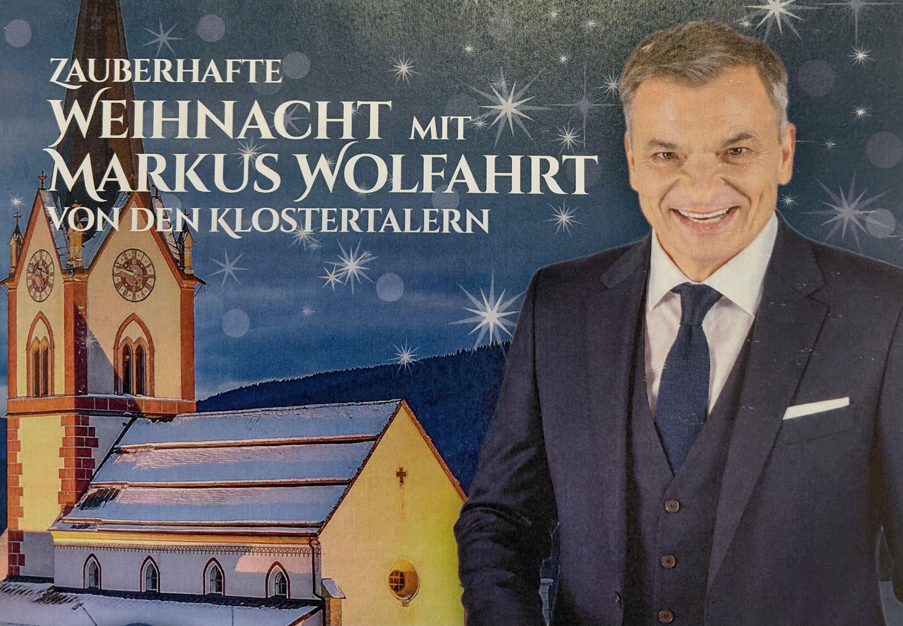 Benefizkonzert: Zauberhafte Weihnacht mit Markus Wolfahrt von den Klostertalern
