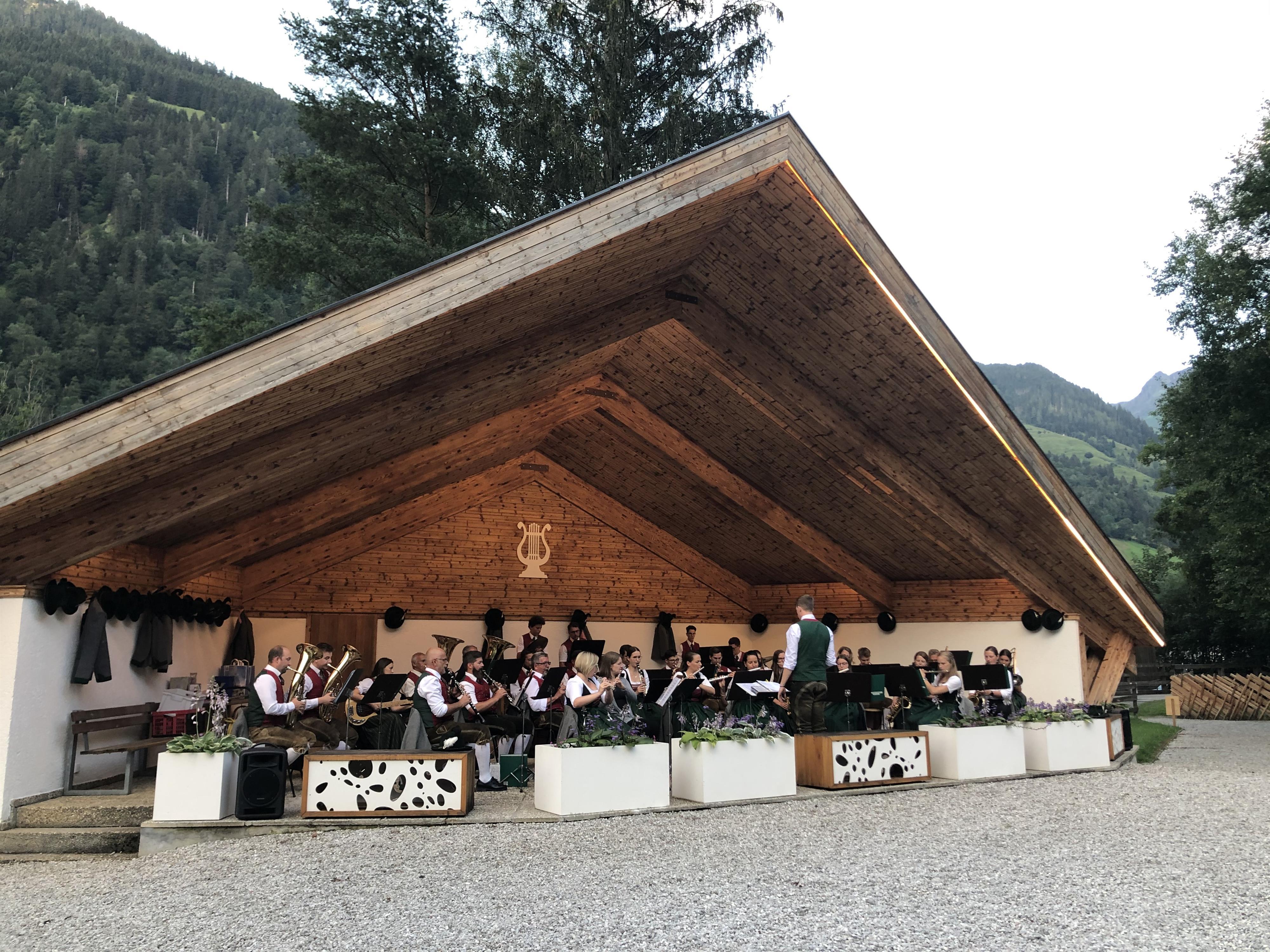 Sommerkonzert der Trachtenmusikkapelle Fusch