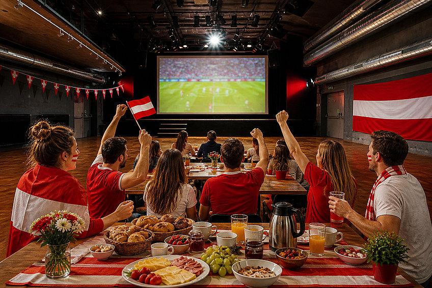Public Viewing – WM-Frühstück