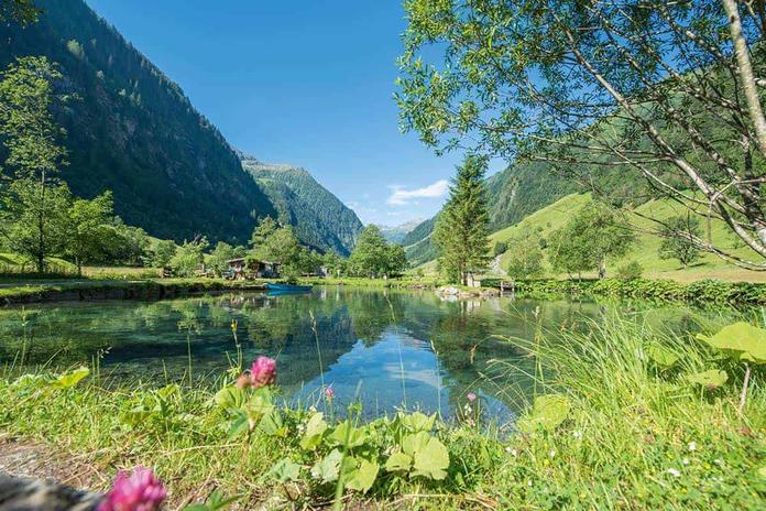 Angeln am Landgasthof Weixen im Rauriser Seidlwinkltal