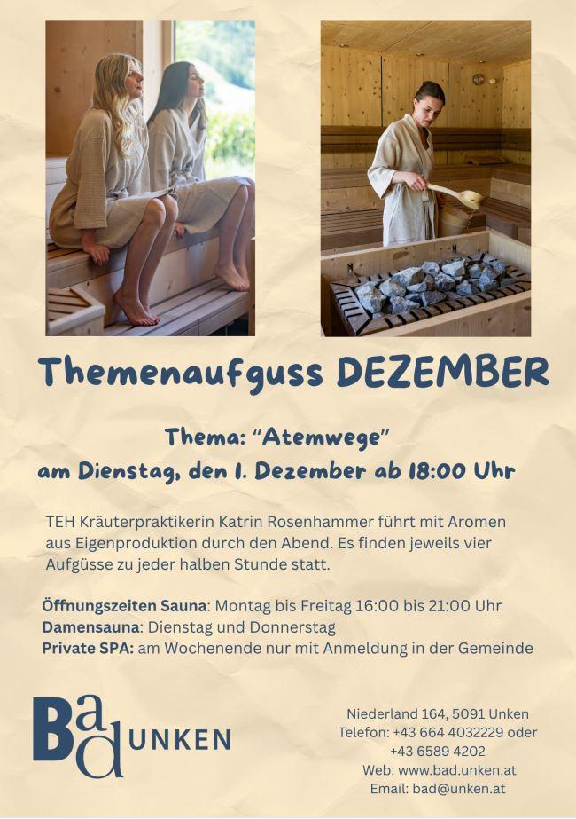 Themenaufguss „Atemwege“