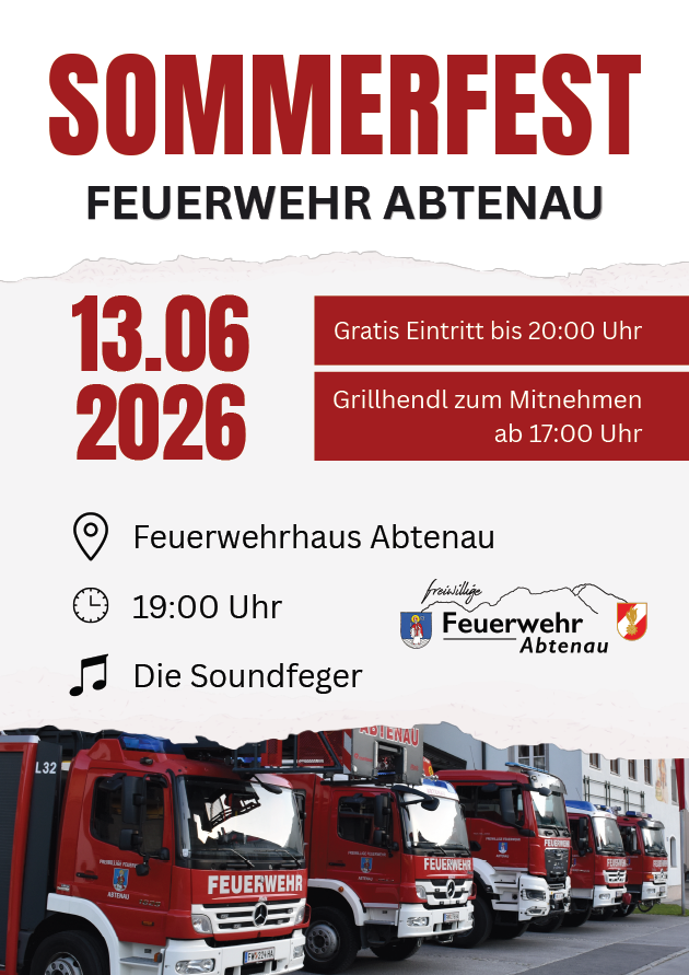 Sommerfest der Freiwilligen Feuerwehr