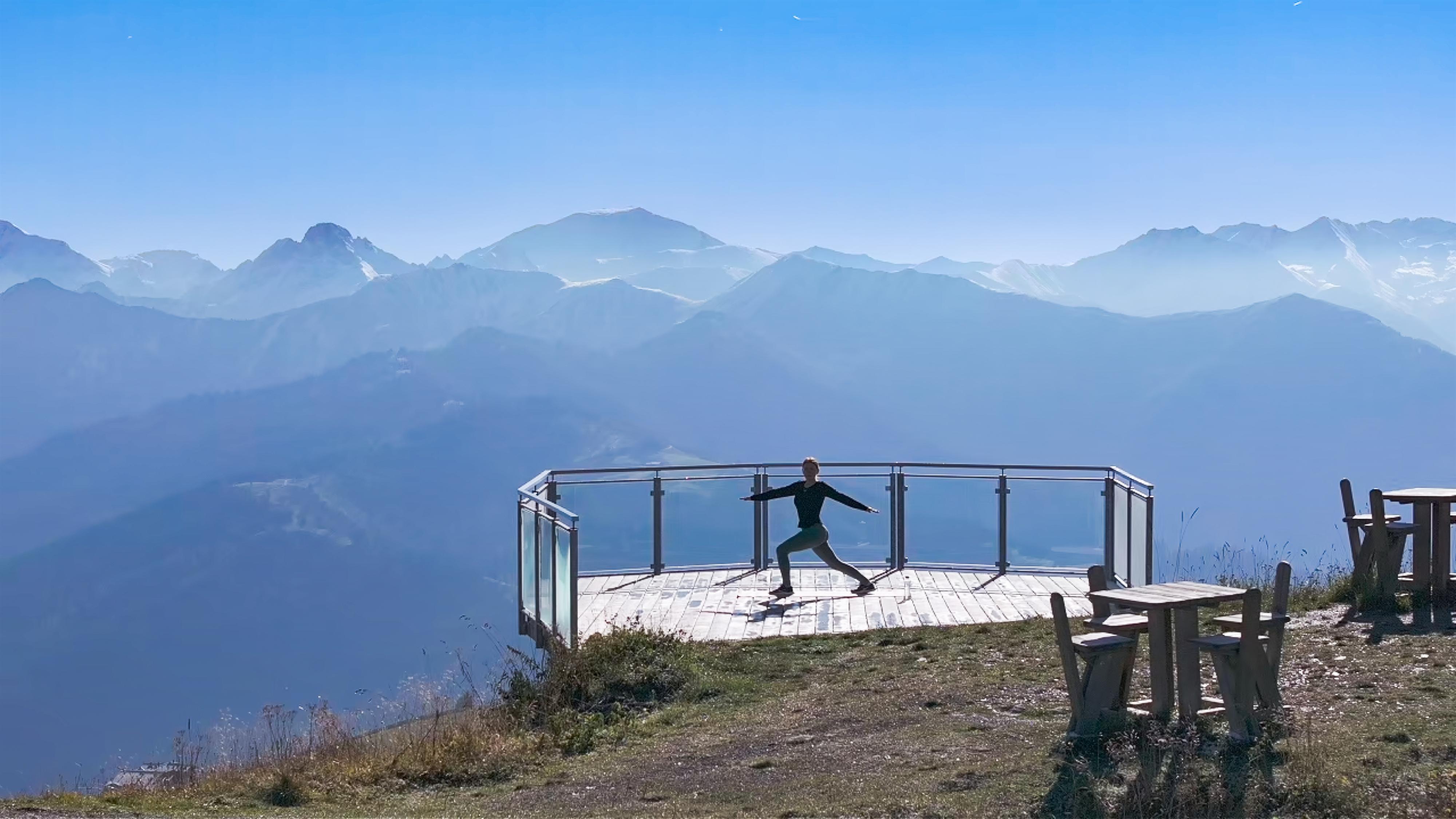 Yogafrühling Gastein: Yoga am Berg
