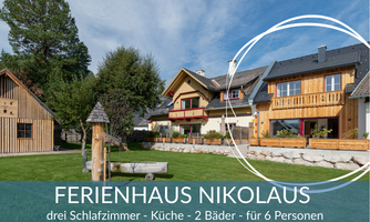 A cozy holiday home with three bedrooms, a kitchen, and two bathrooms in a beautiful landscape. Ideal for up to six people.