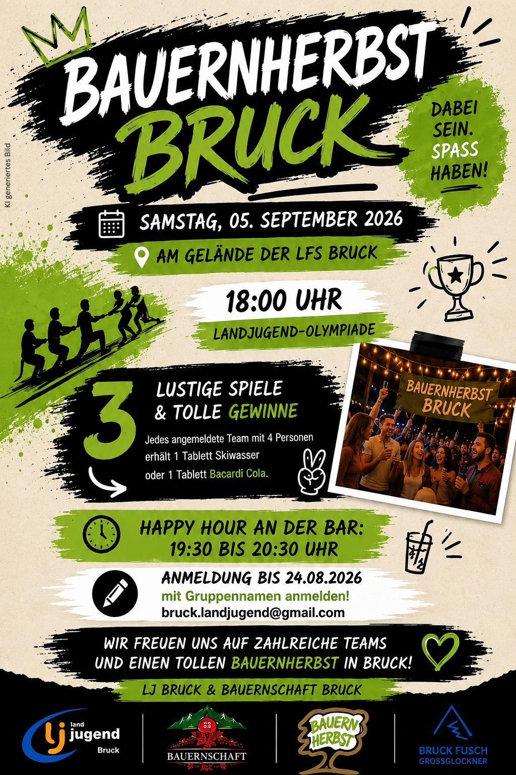Landjugend-Olympiade beim Bauernherbst Bruck