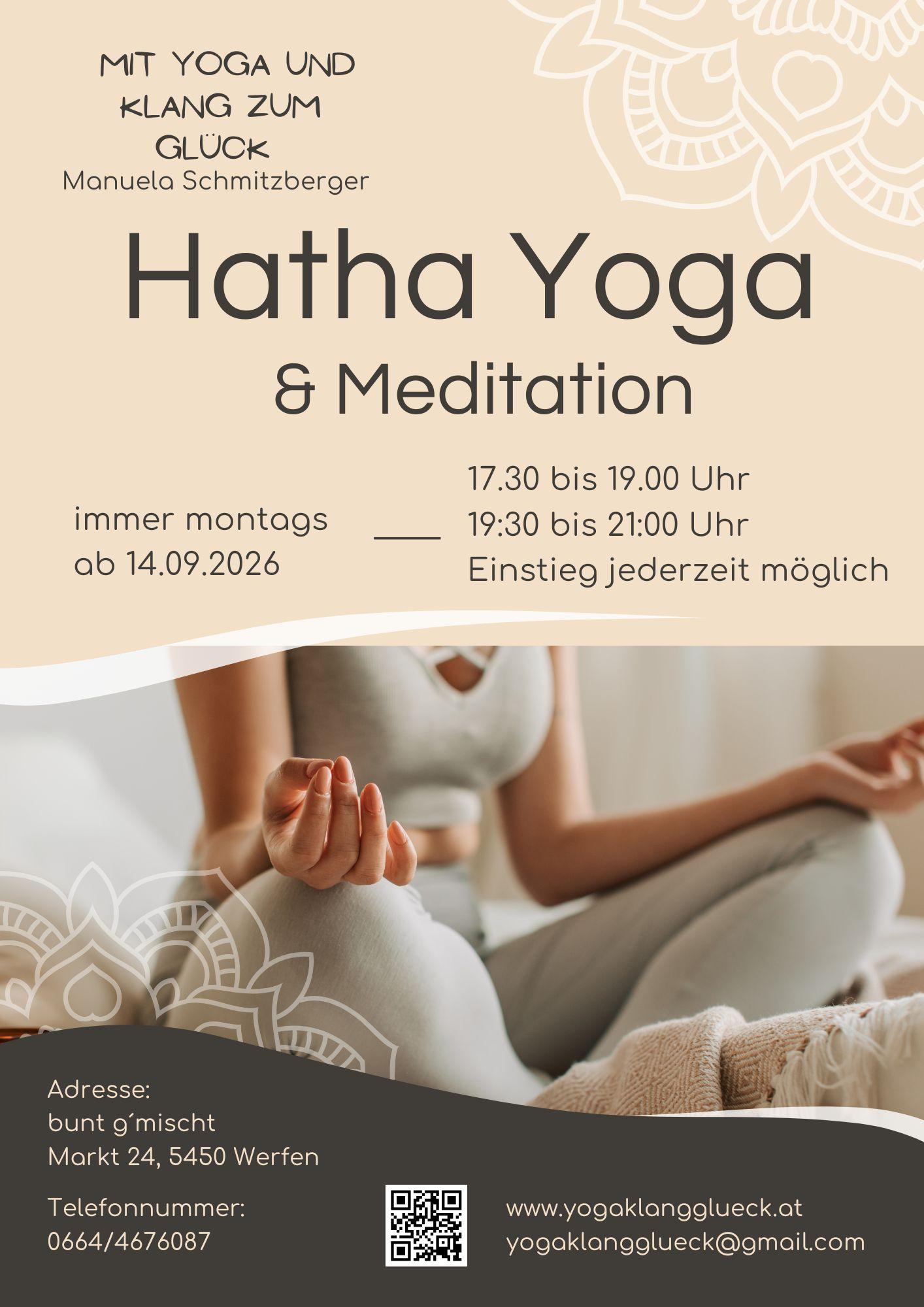Hatha Yoga & Meditation