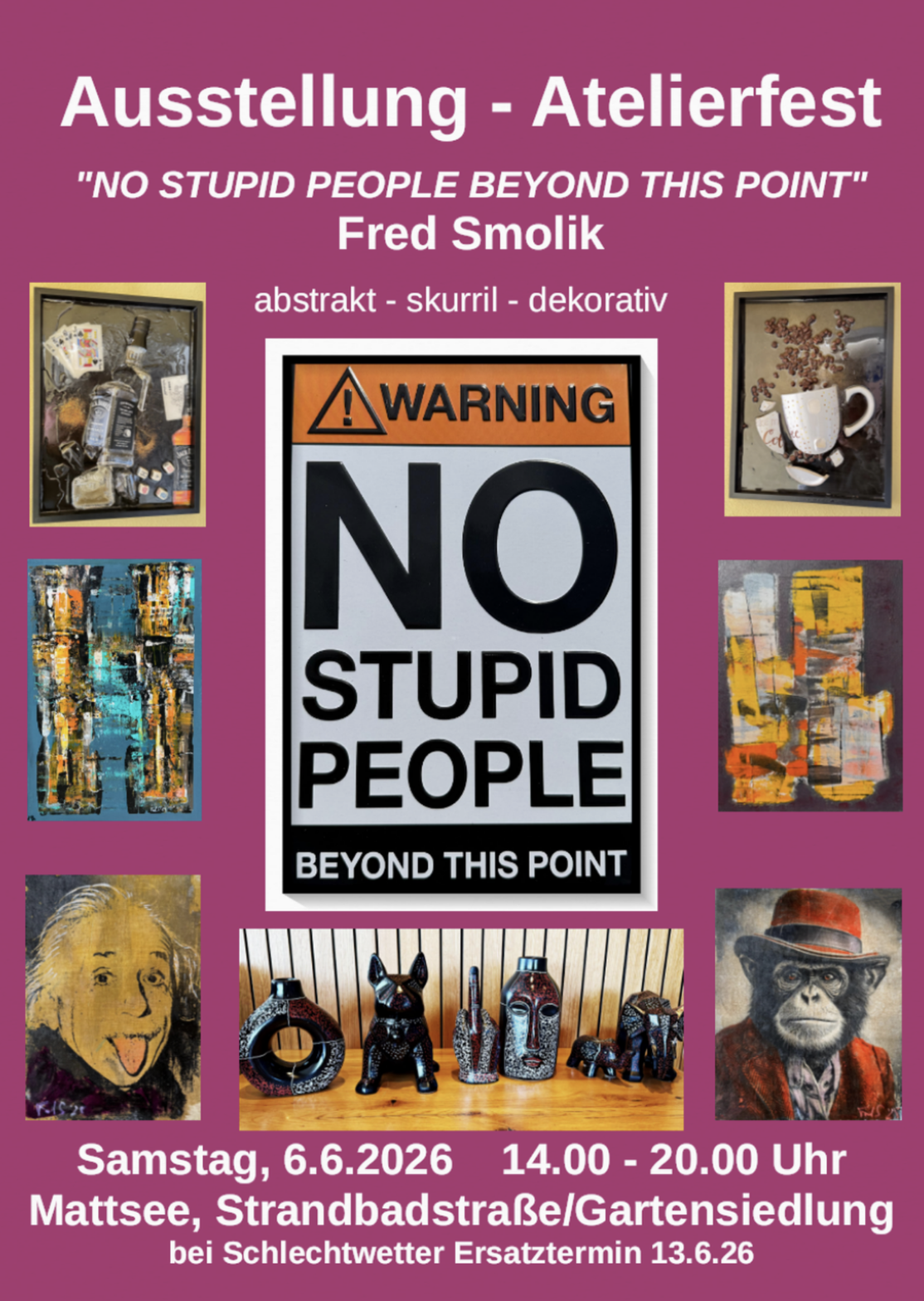 Atelierfest Mattsee – Fred Smolik
