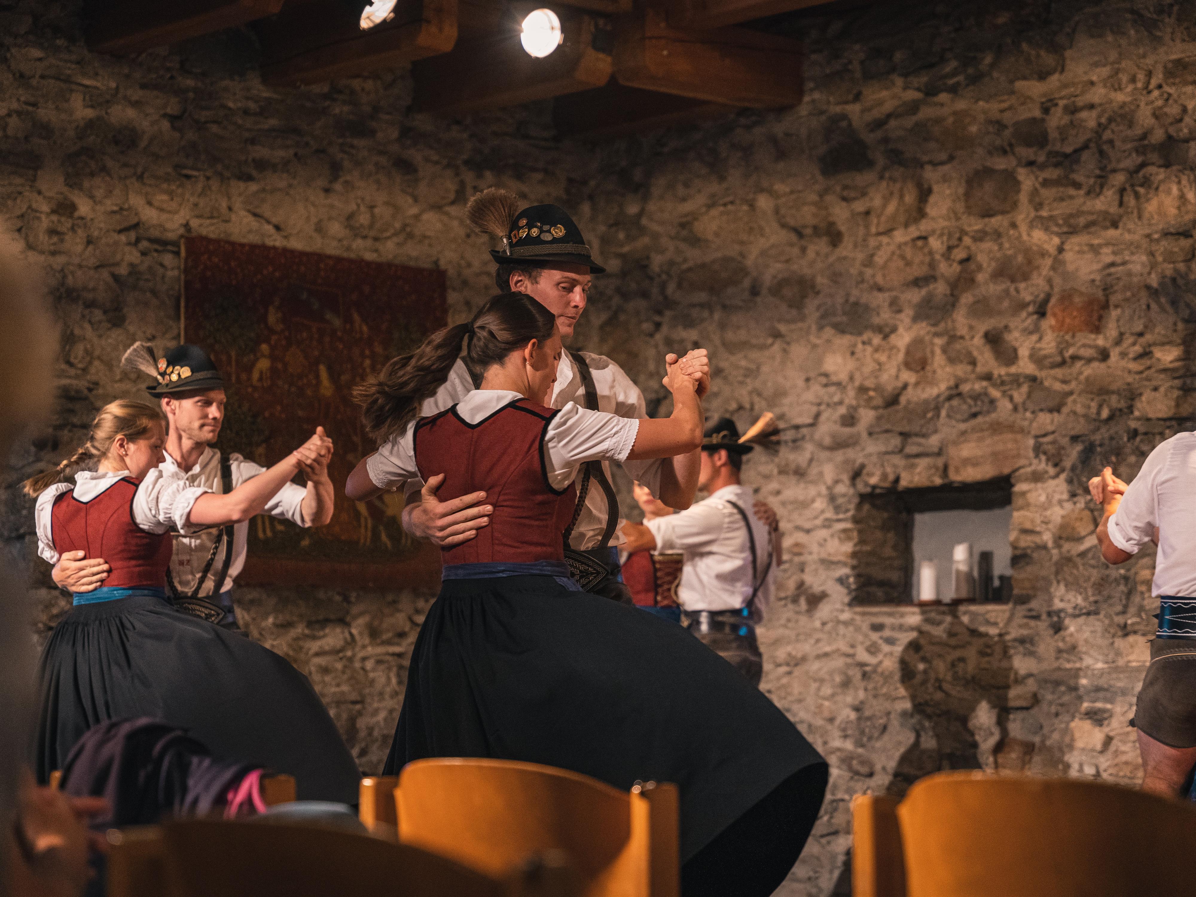 Traditional evening at the Kaprun Castle