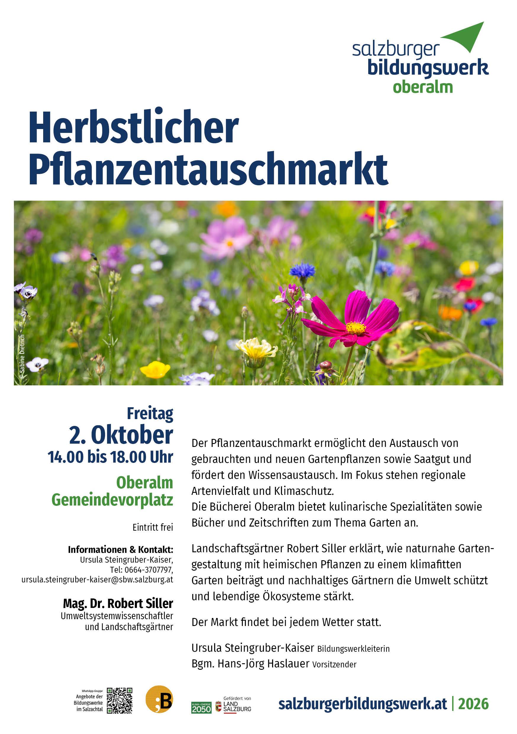 Herbstlicher Pflanzentauschmarkt