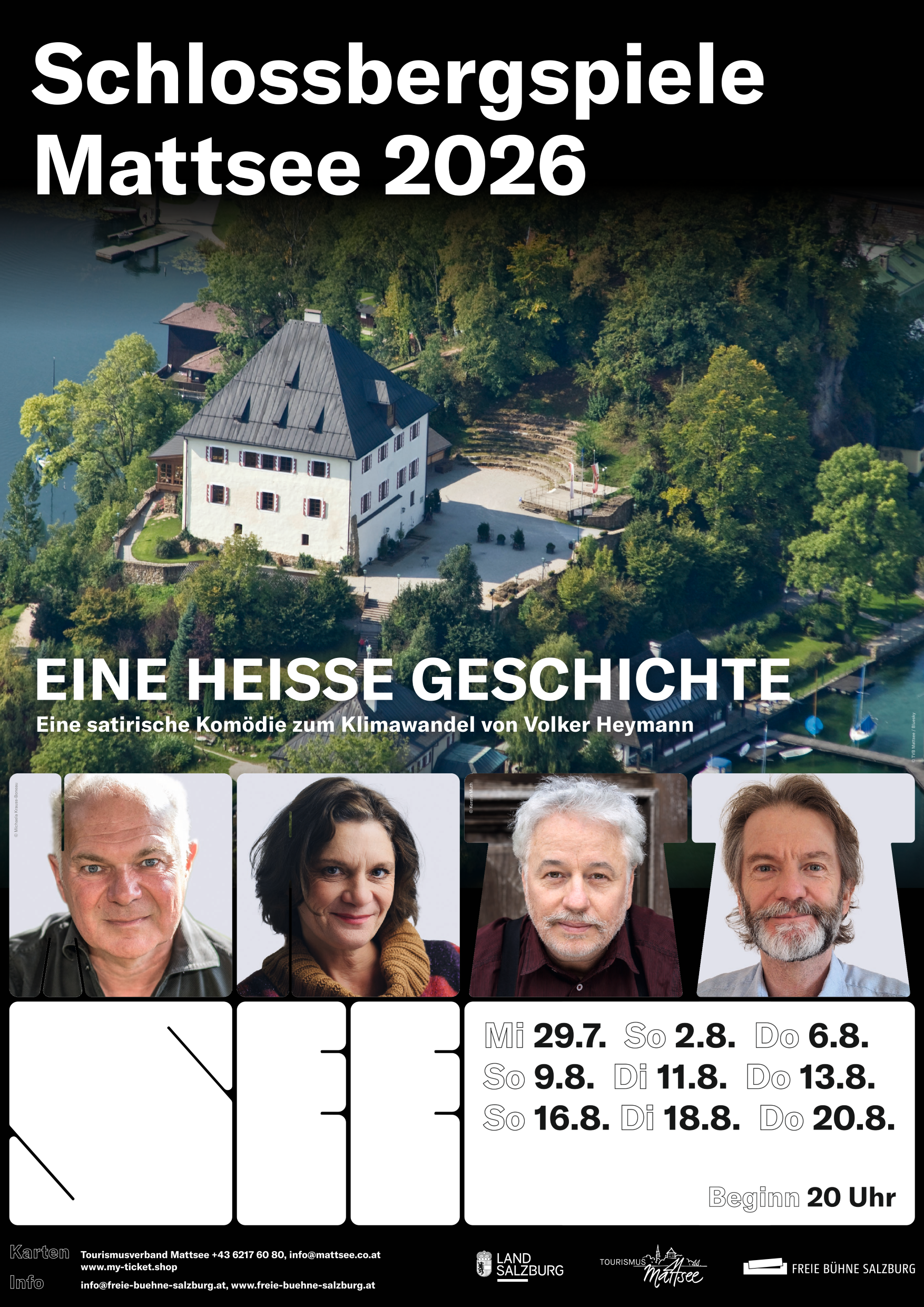 Schlossbergspiele 2026 – Eine heiße Geschichte (satirische Komödie)