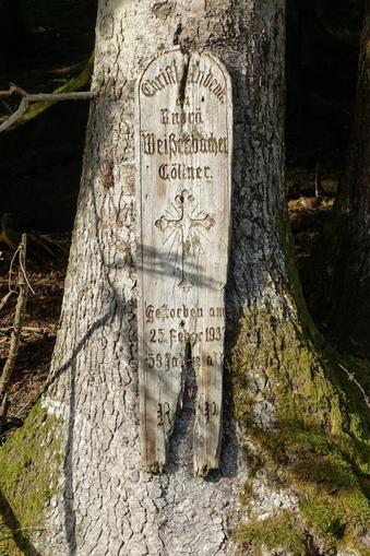 Totenbretterweg und Aussichtsplattform Krispl