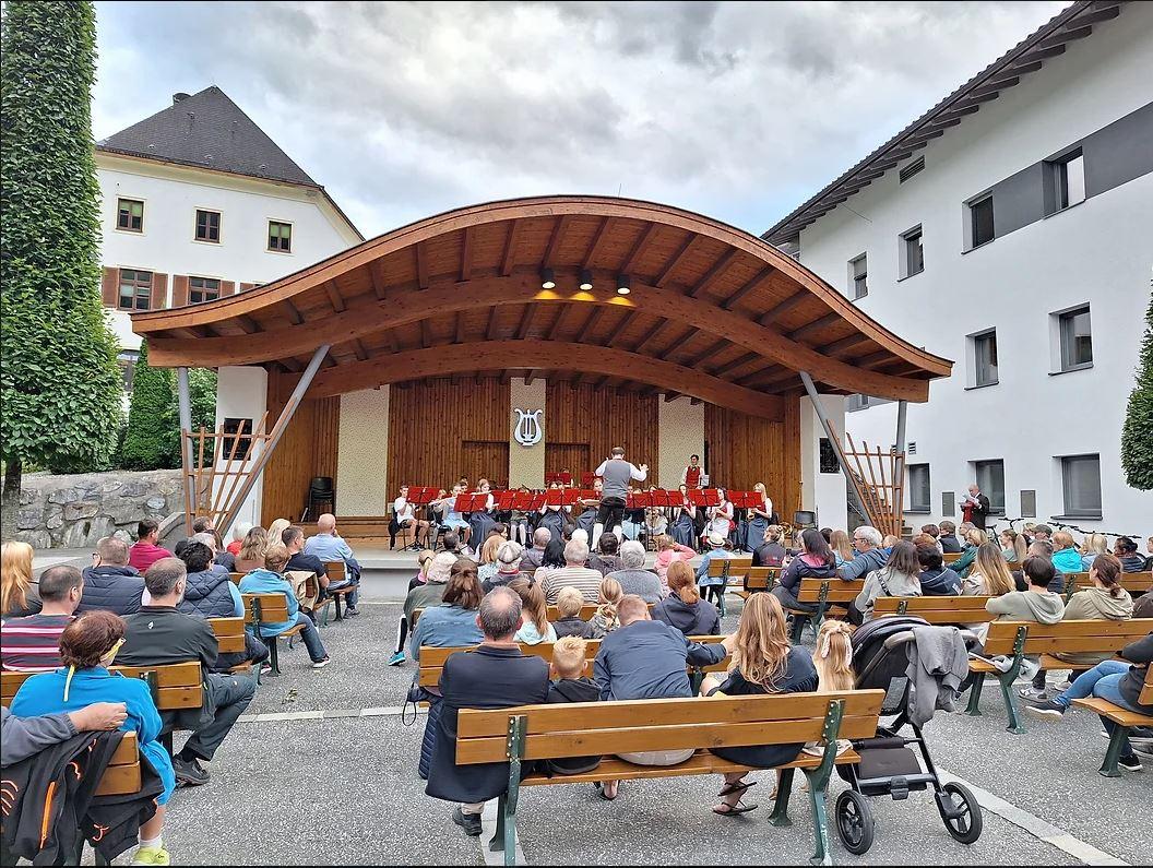 Sommerkonzert der Trachtenmusikkapelle Bruck