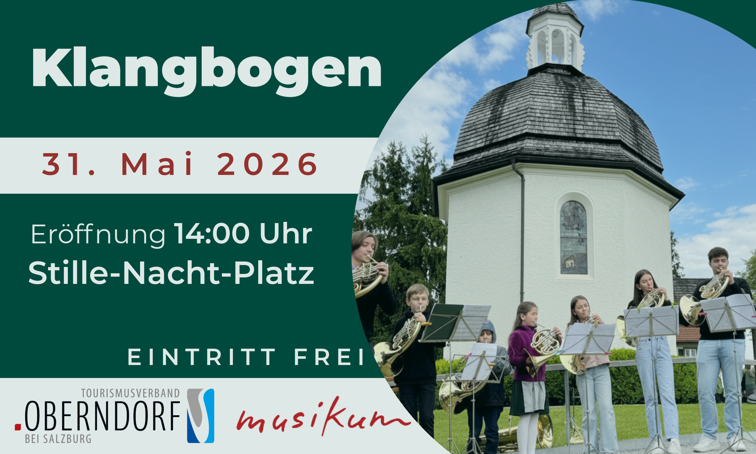 Klangbogen am Stille Nacht Platz 2026