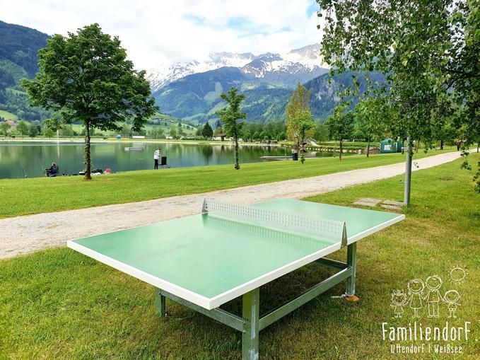 Tischtennis am Erlebnisbadesee Uttendorf