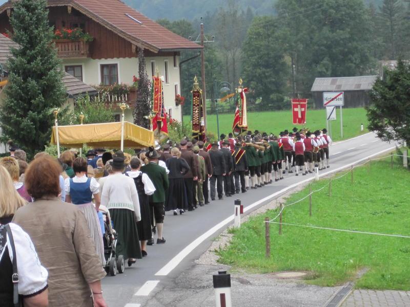 Fronleichnams-Prozession in Hintersee