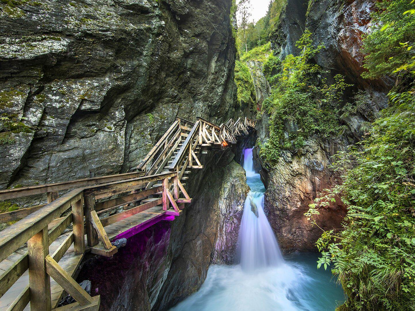 Klammlichter in der Sigmund Thun Klamm
