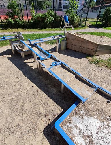 kleiner Wasserspielplatz Obertrum