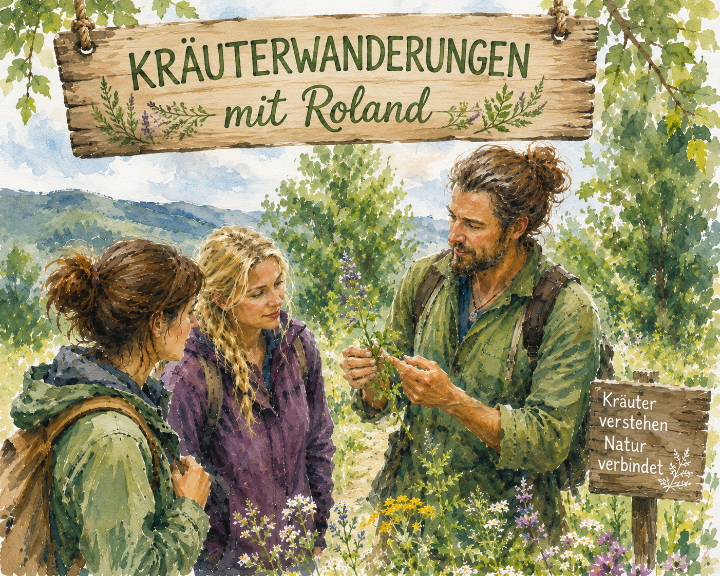 Kräuterwanderungen mit Roland
