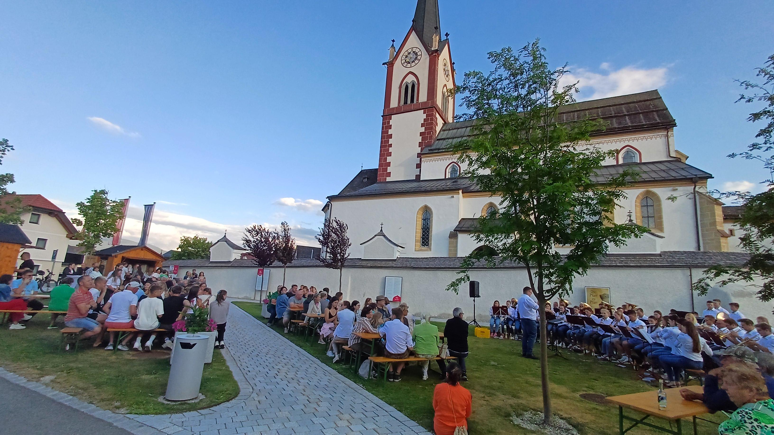 Sommerabend mit der TMK Mariapfarr