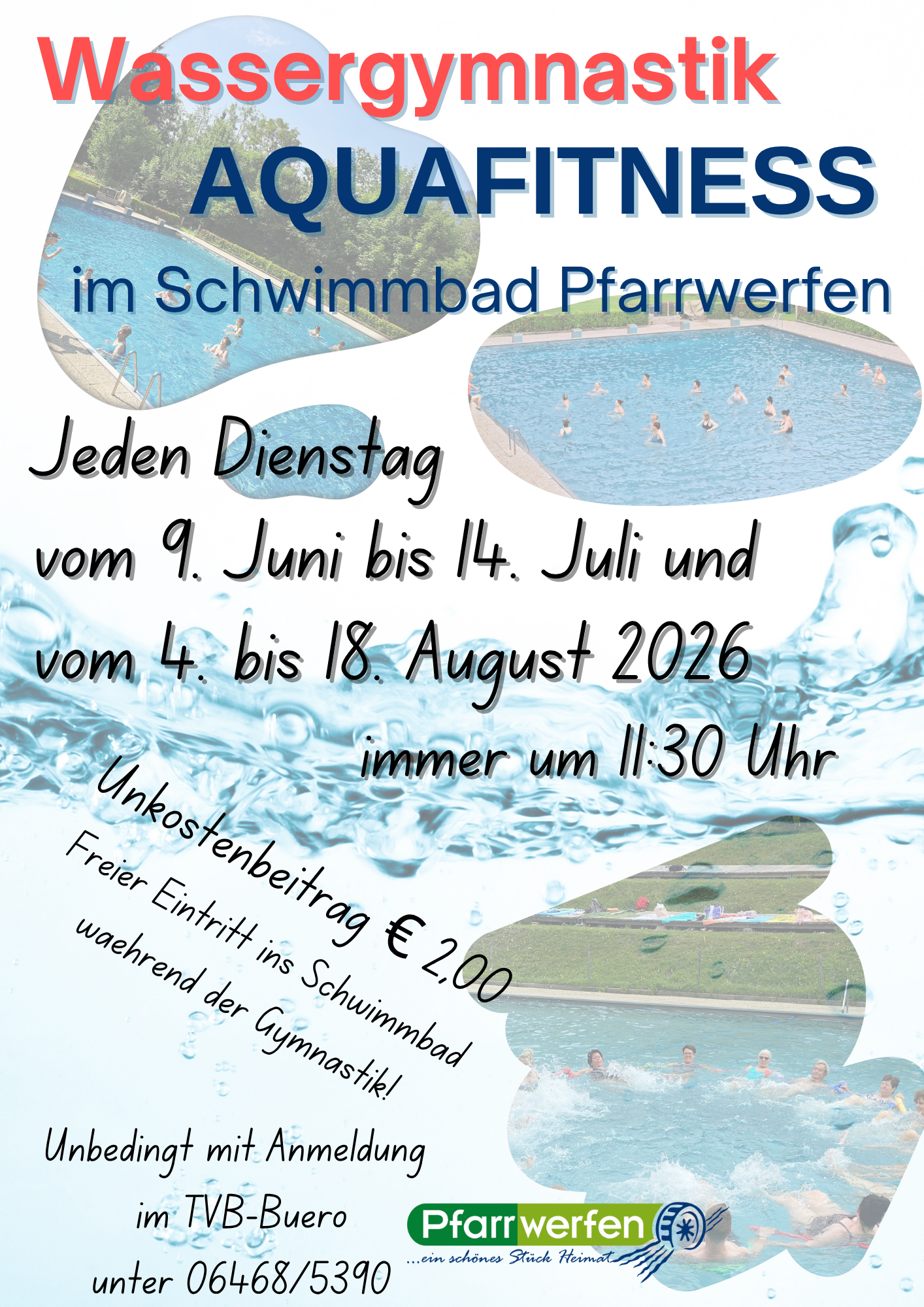 Wassergymnastik Aquafitness