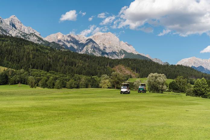 Golfplatzrunde