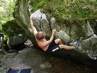 Bouldern im Salzburger Saalachtal