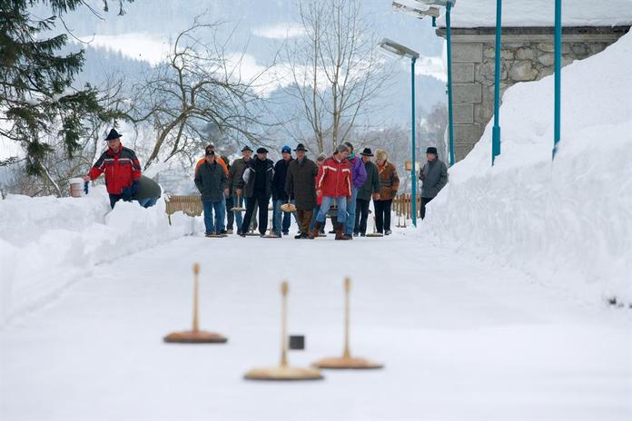 Eisstockschießen