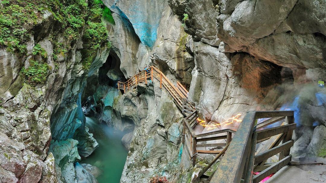 Wanderung durch die Lammerklamm