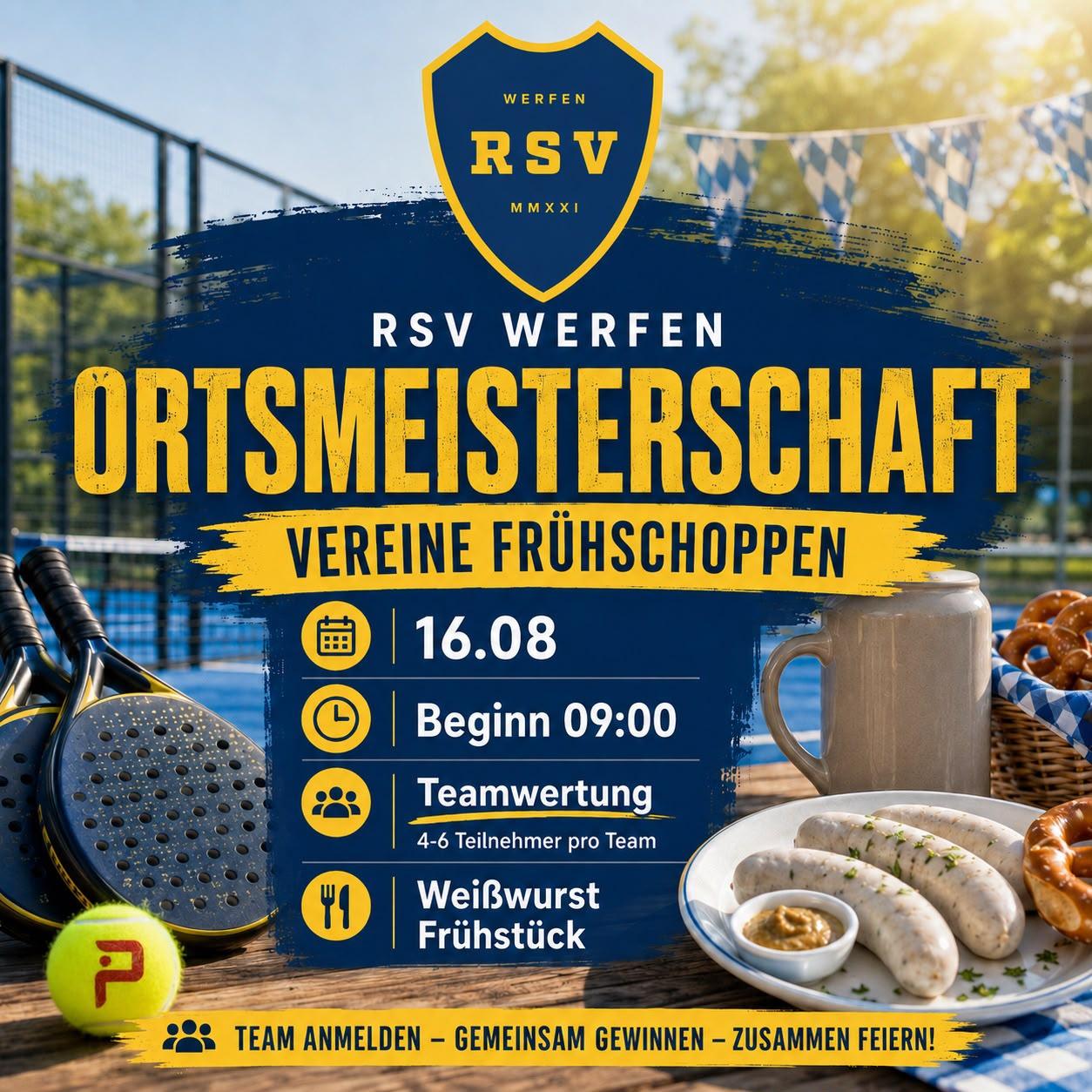 Padel Ortsmeisterschaften