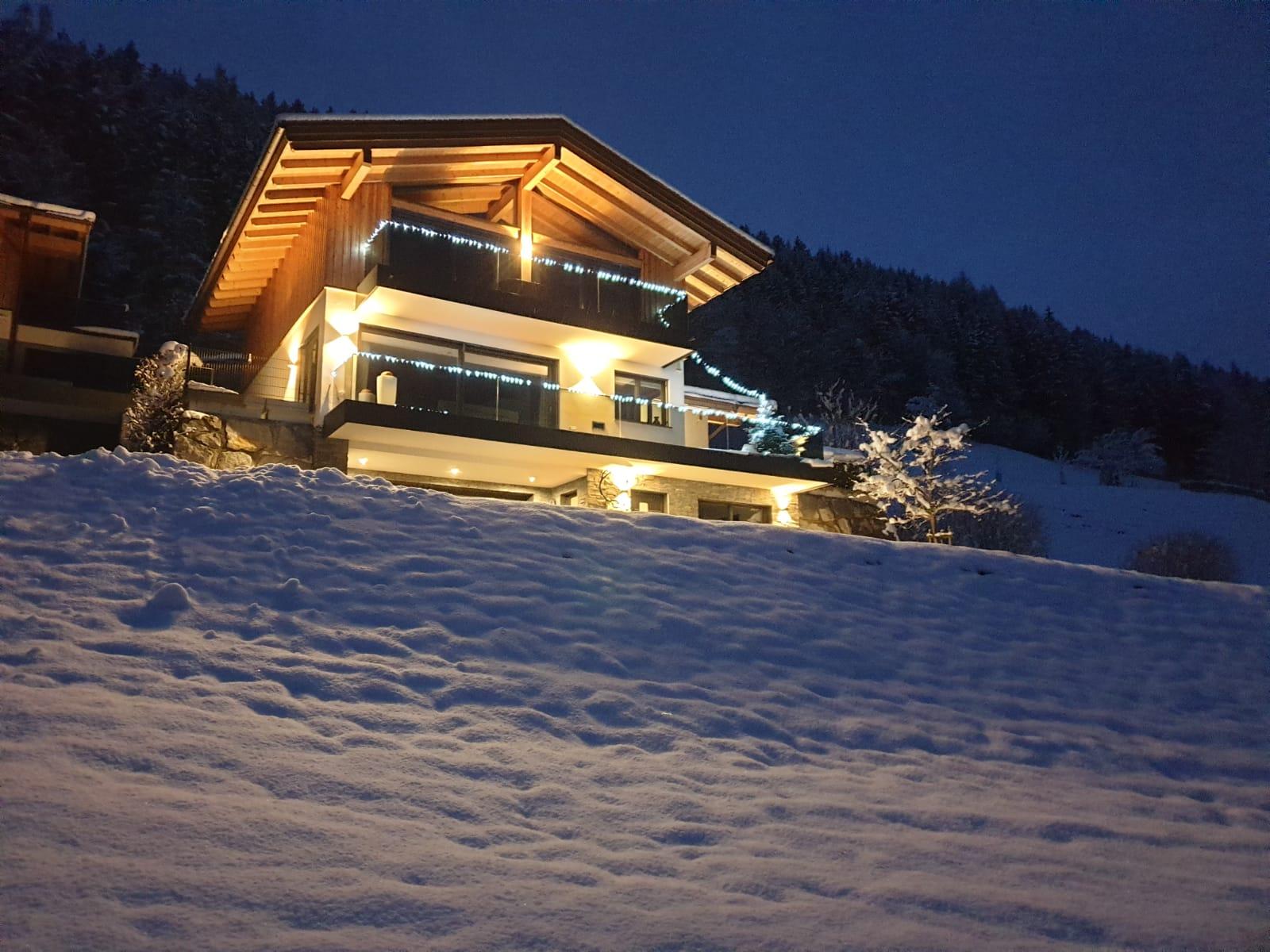 Haus Schönblick in Winter