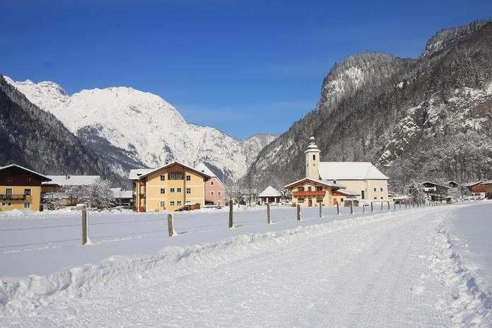 Winterwanderung Saalachweg
