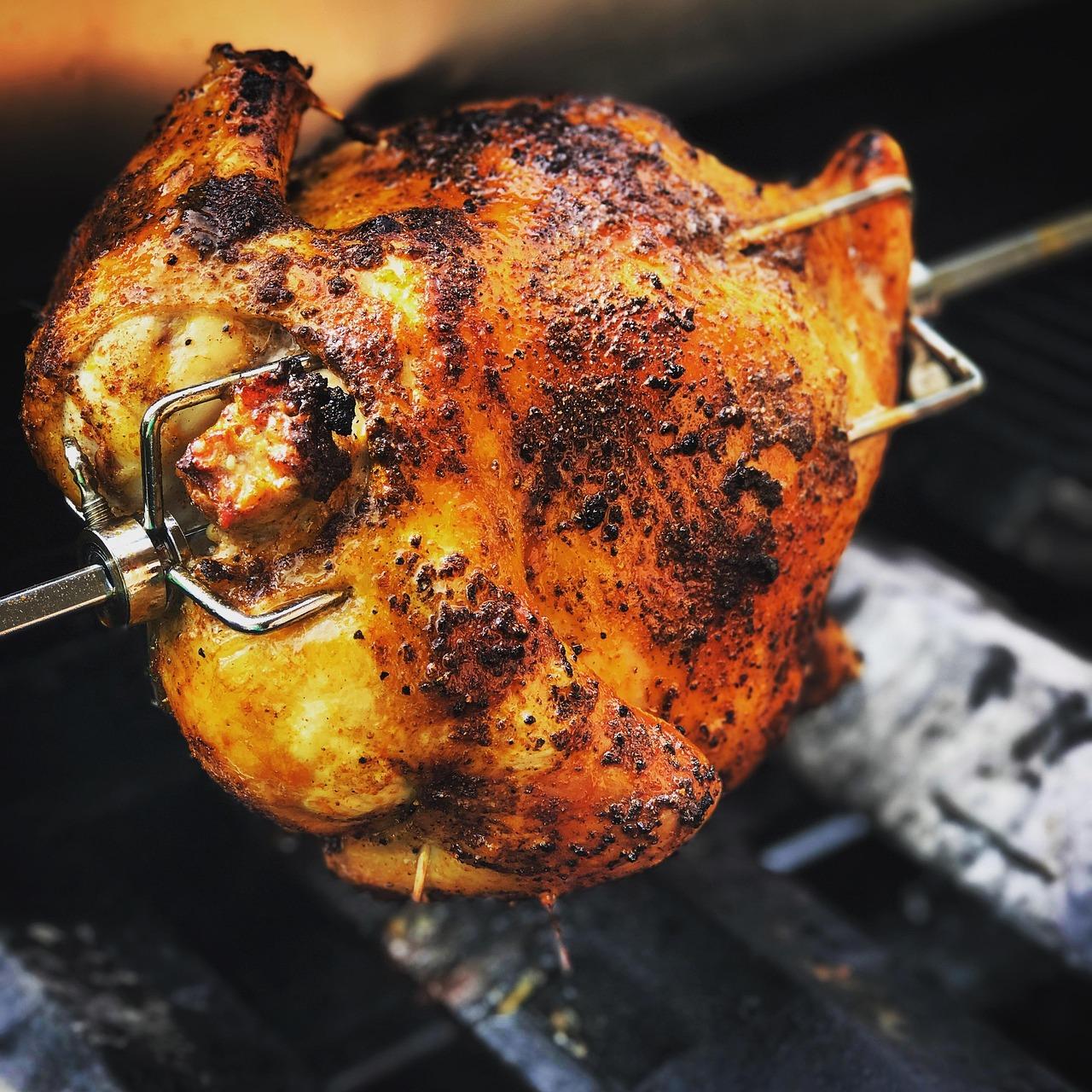 Knuspriges Grillhendl