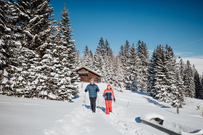 Winterwandern auf der Postalm