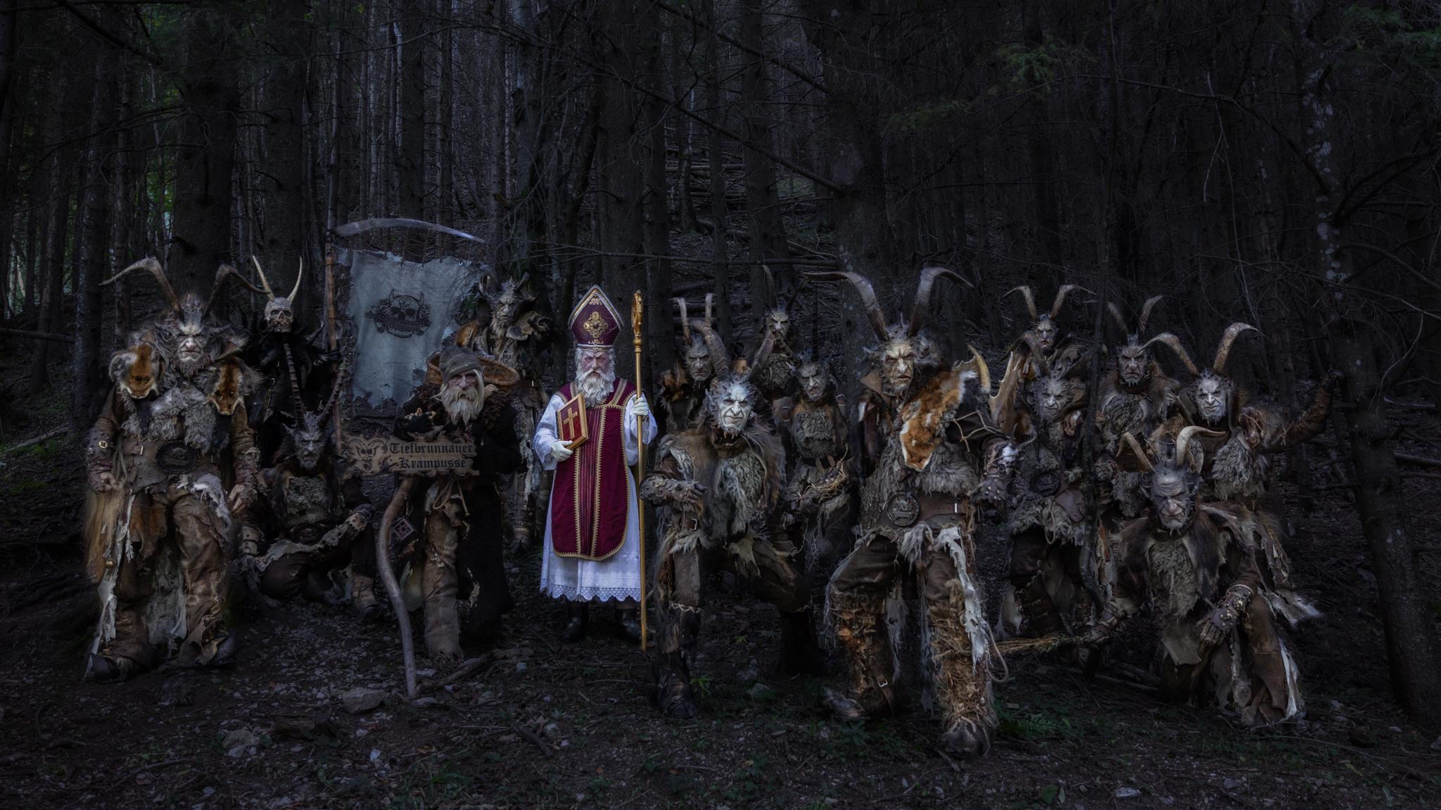 Krampuslauf Stegmühle Faistenau-Tiefbrunnau