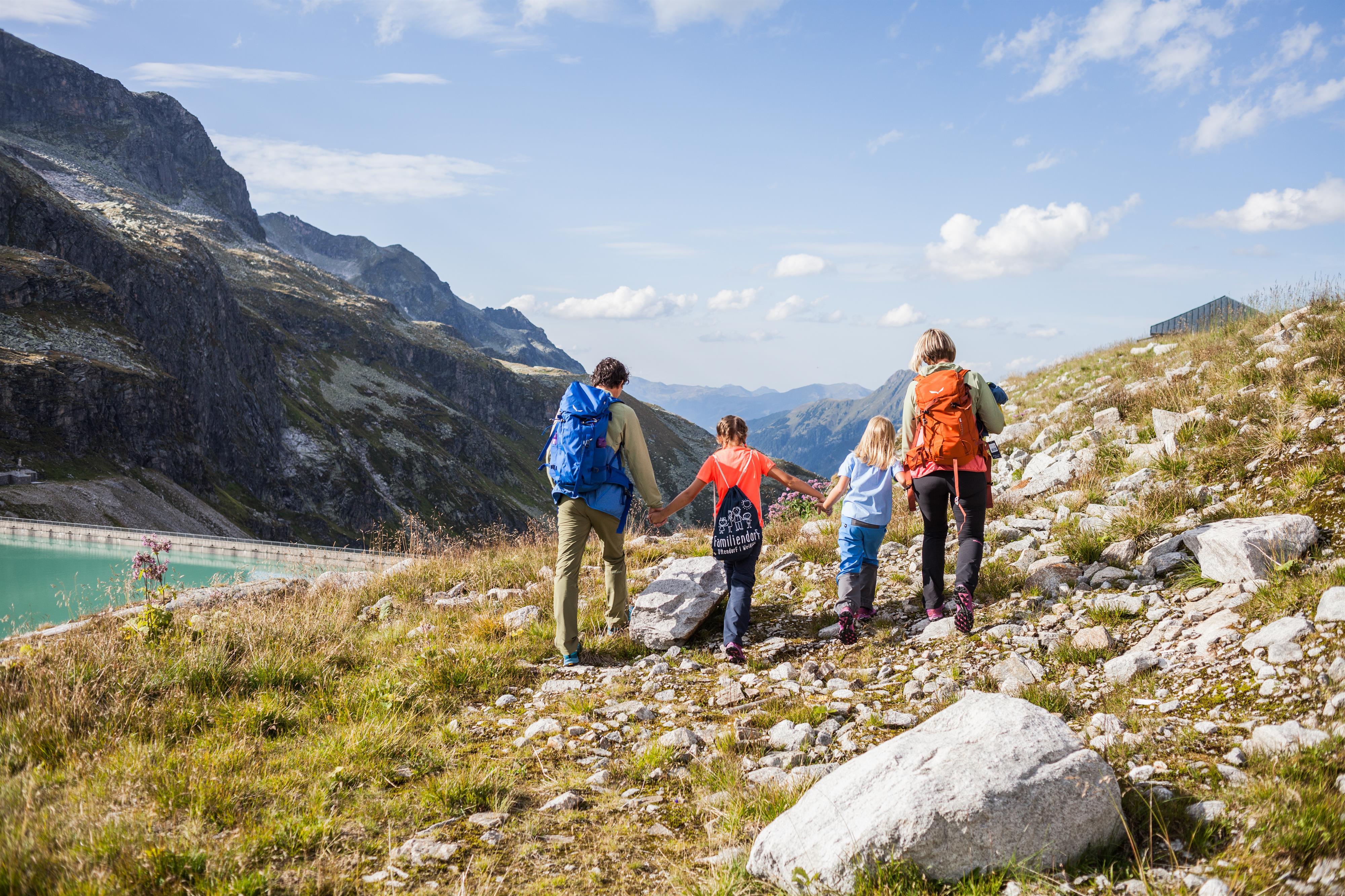 Familienwanderung