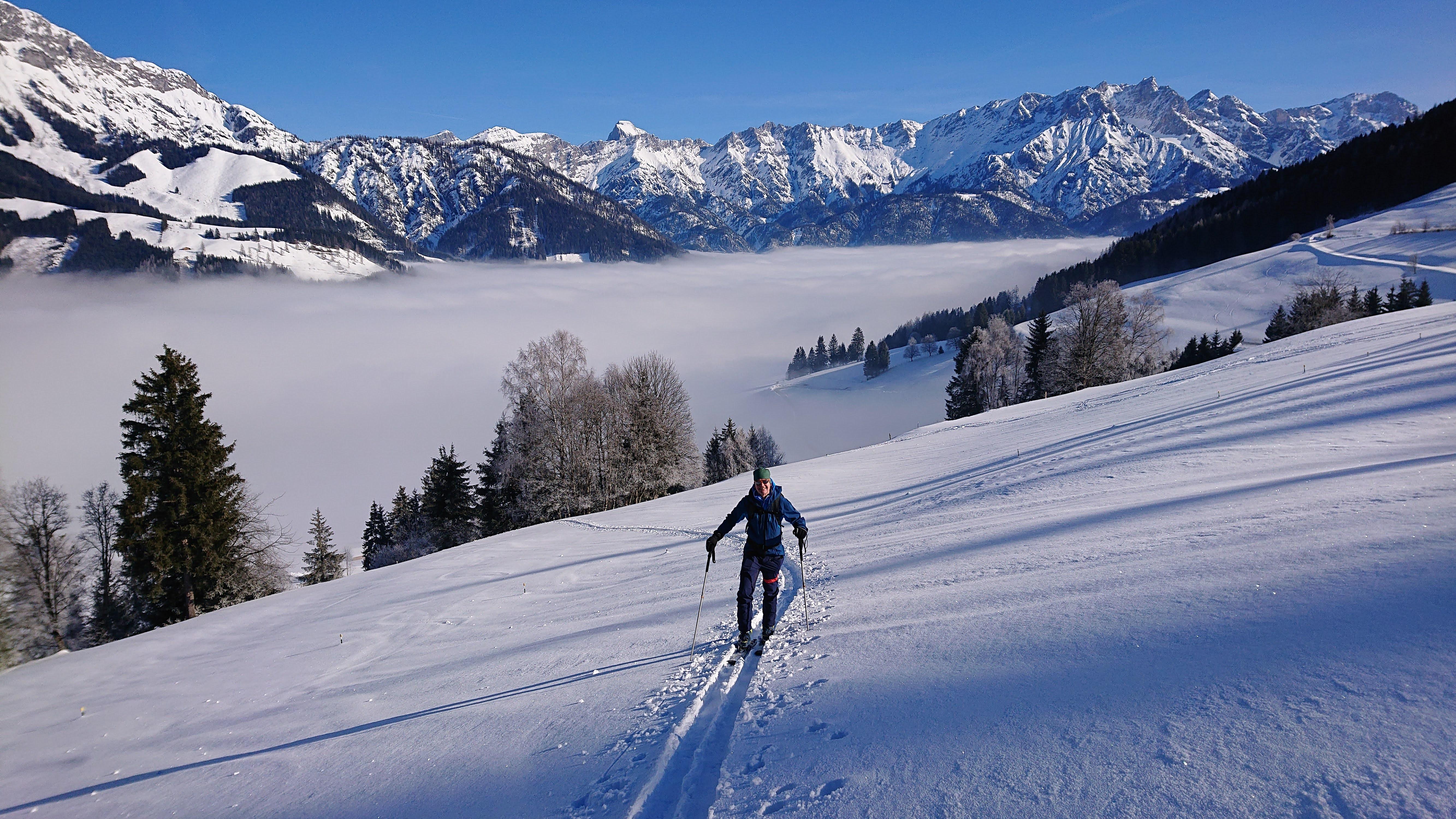 LEICHTE SKITOUR mit Berg- und Skiführer