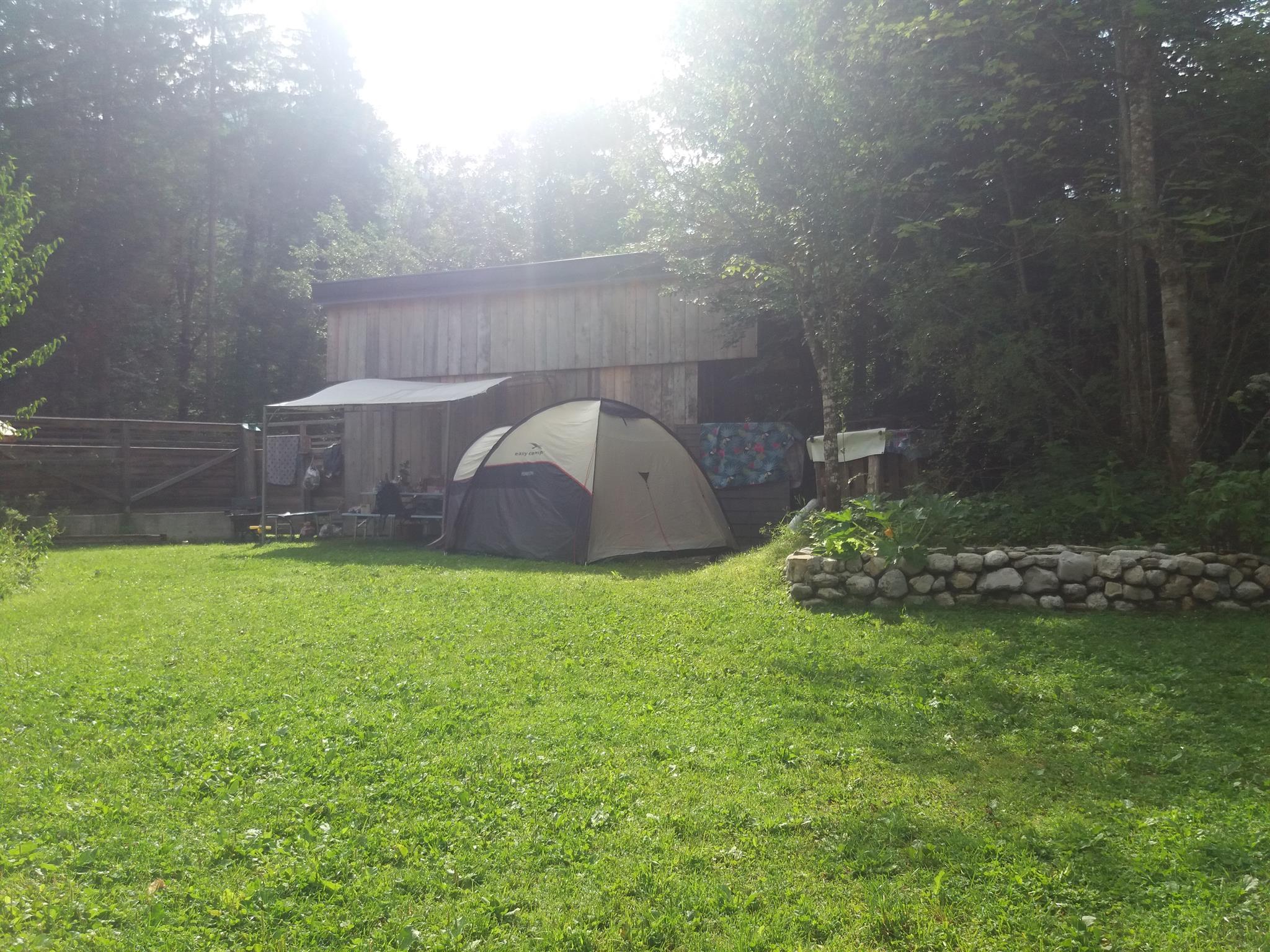 Zelten in Hintersee