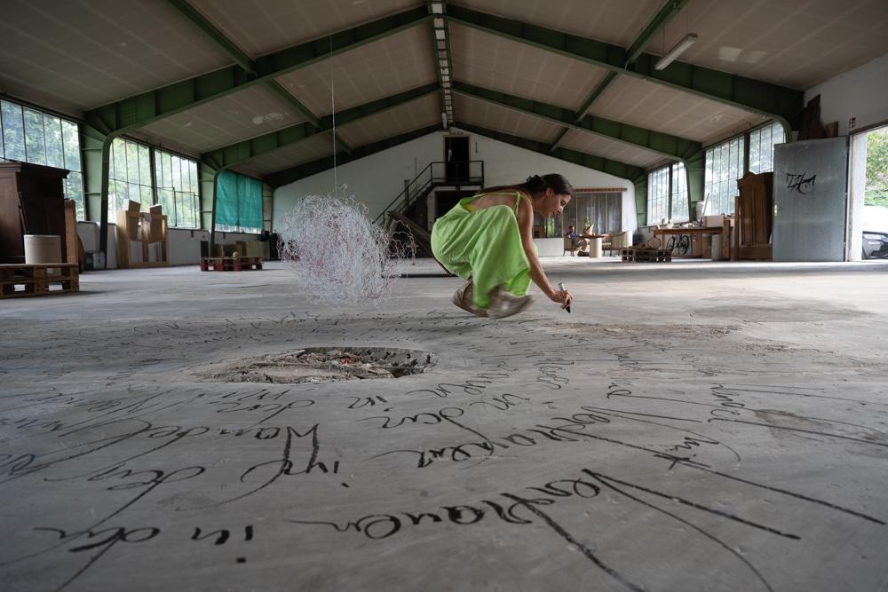 SCHRIFTbilder von Heidrun Edelsbacher – Ausstellung in der Stiegenhausgalerie