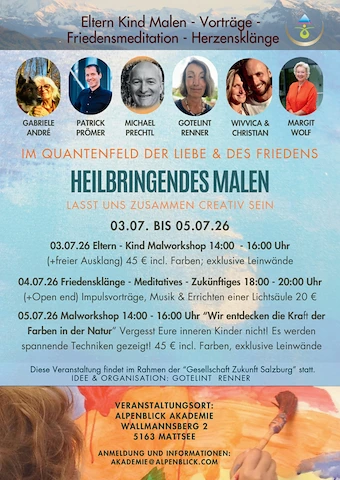 Heilbringendes Malen in der Alpenblick Akademie