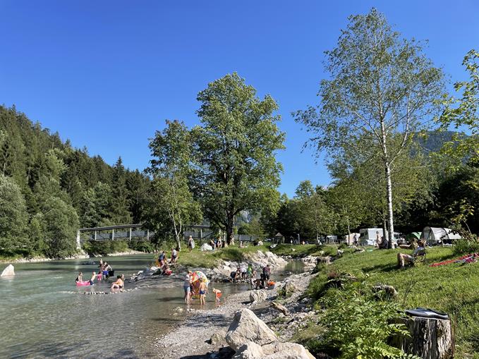 Wildes Baden Grubhofsteg